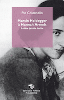 Martin heidegger a hannah arendt, lettre jamais ecrite